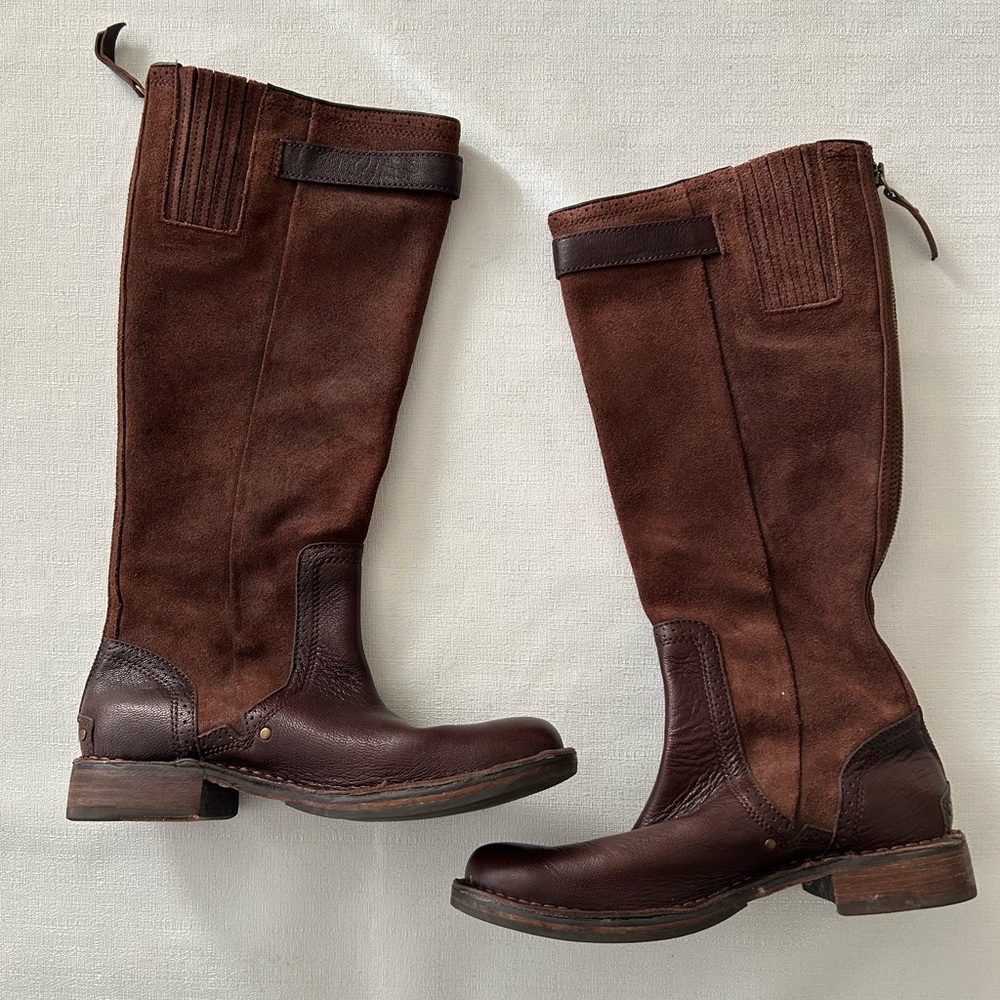 Ugg Castile Java Australian Leather Riding Boots - image 2